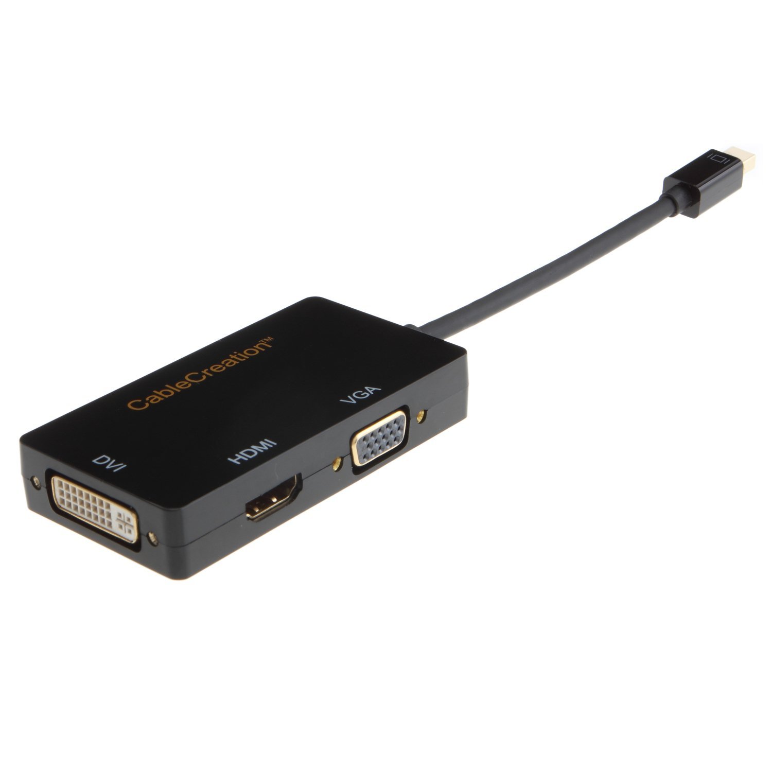 Mini DP to HDMI VGA Adapter, 2in1 (TwoInOne) Mini DisplayPort
