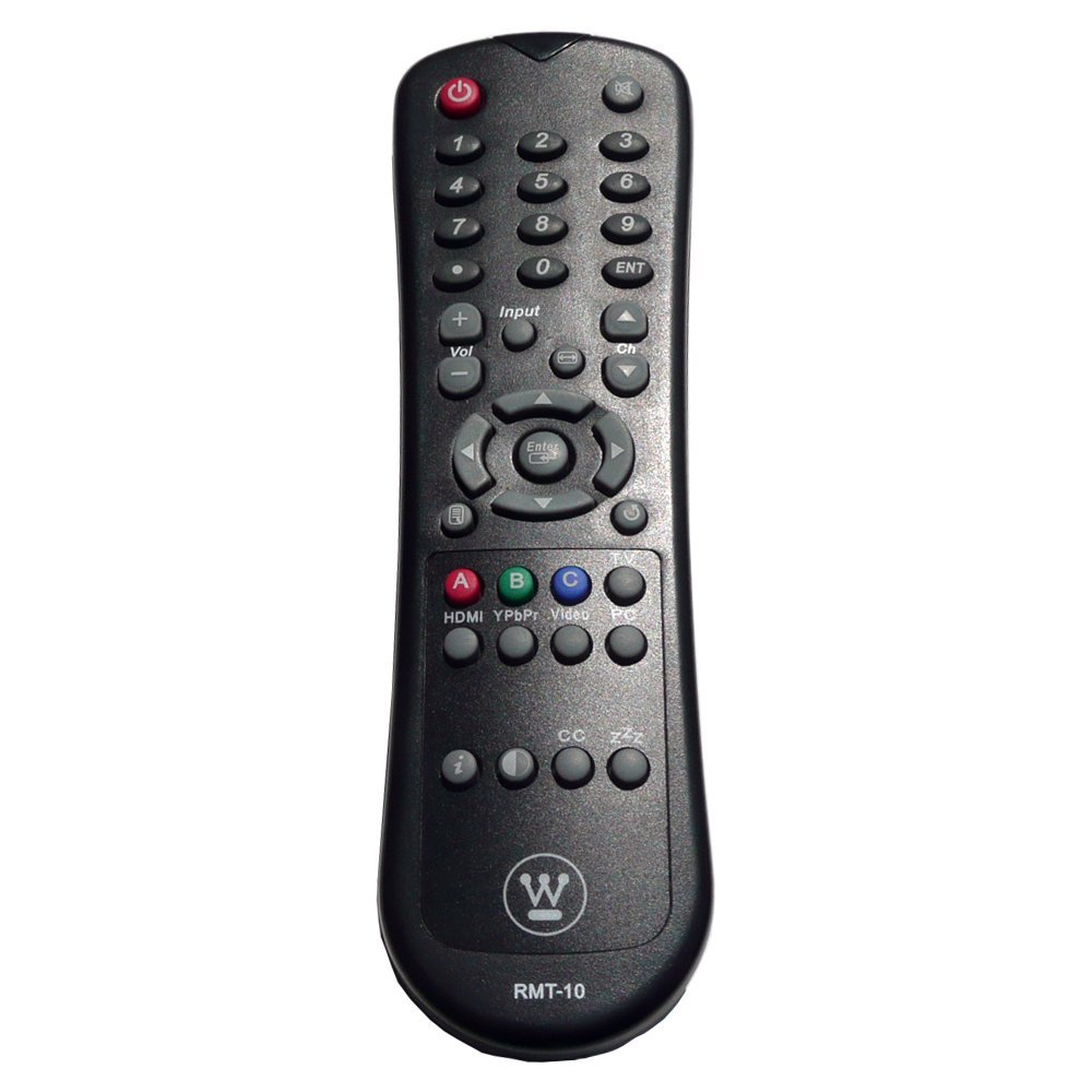 Westinghouse Digital LCD TV Remote Control RMT10 Supplied with models