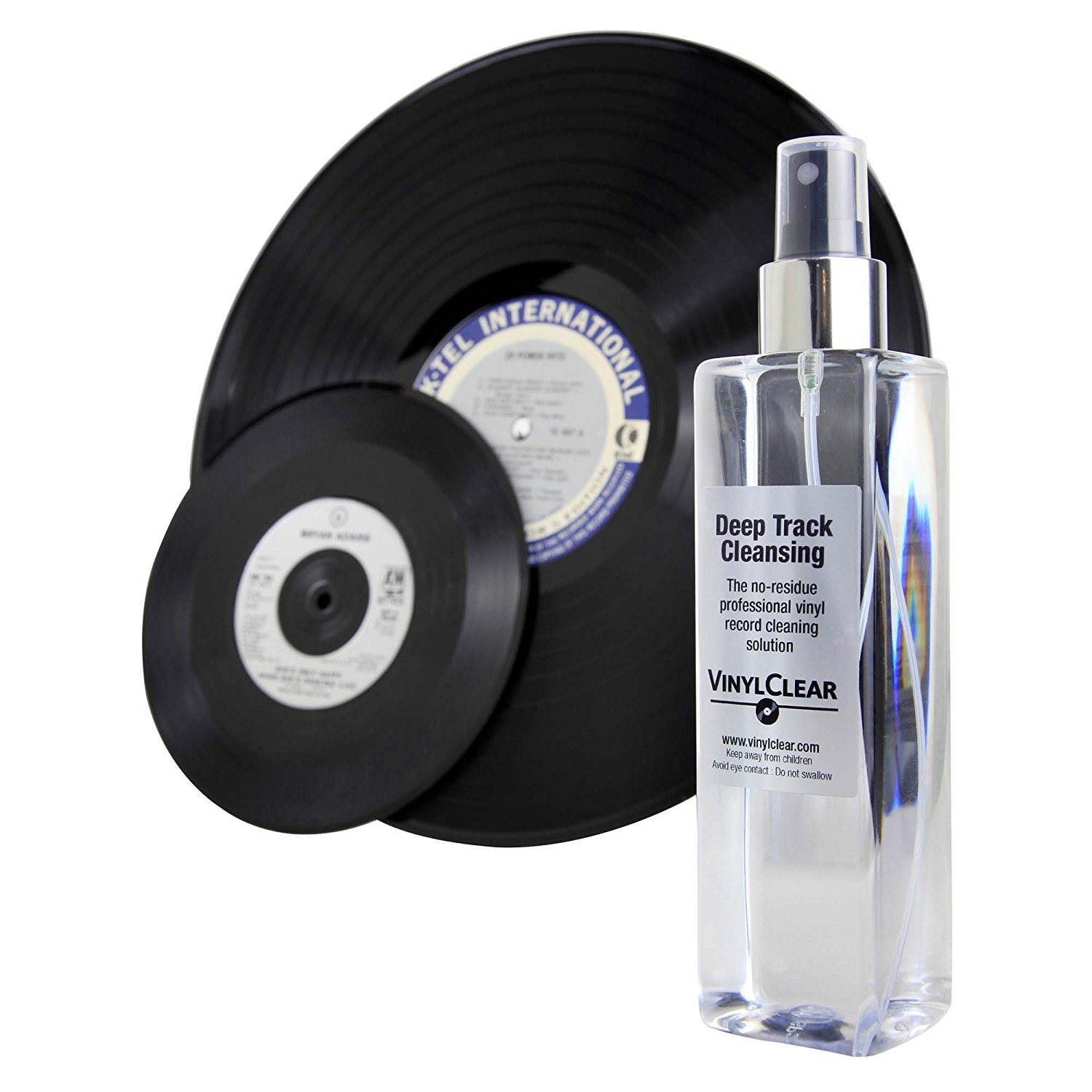 Vinyl Record LP Cleaning Antistatic Solution 250ml Spray Bottle by