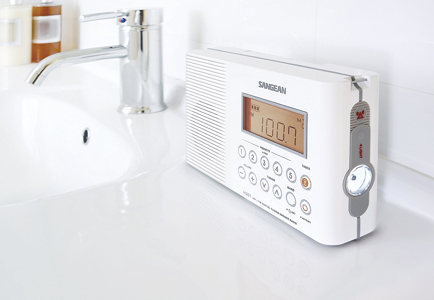 Sangean Am/fm Digital Shower Radio N5 free image download