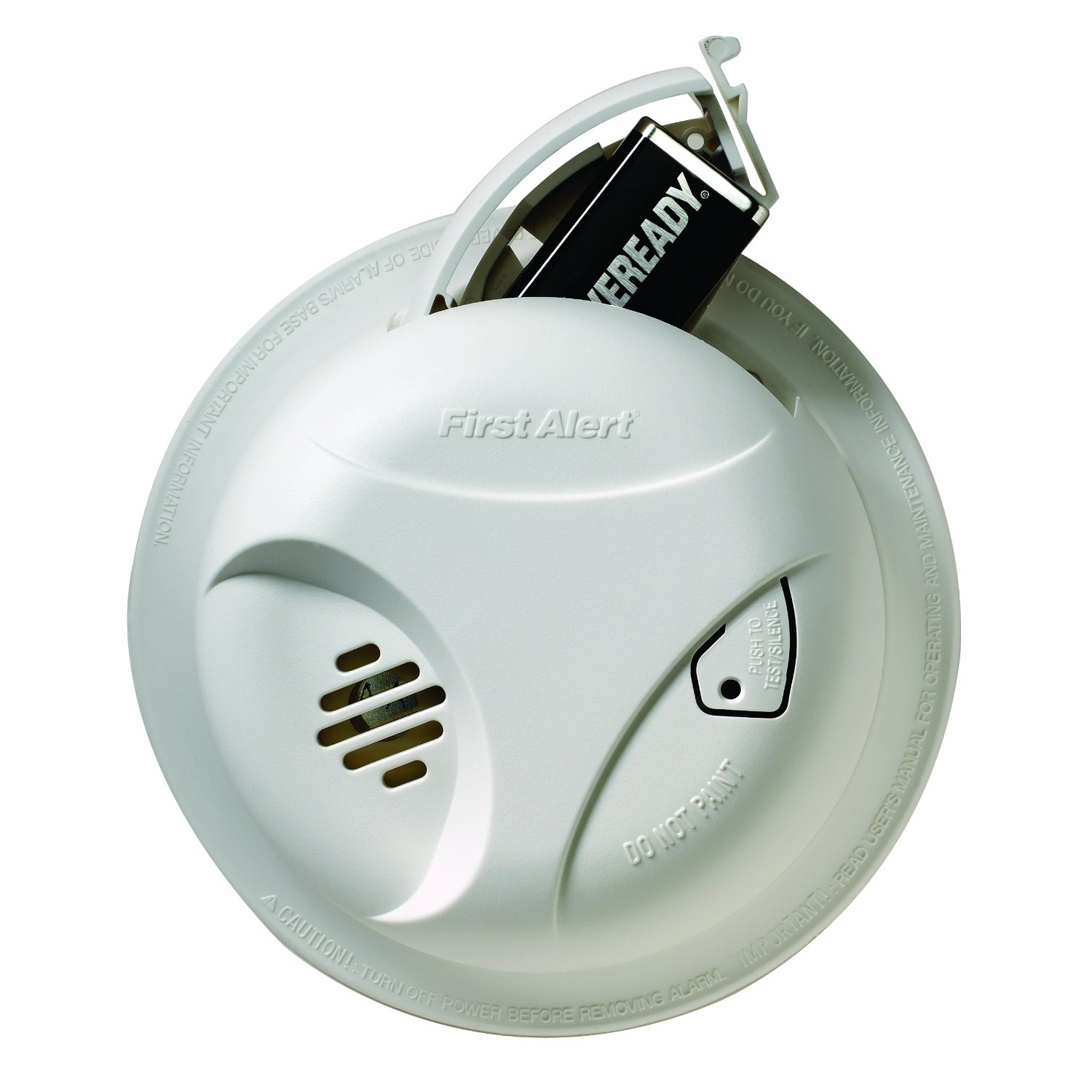 First Alert SA303CN3 Battery Powered Smoke Alarm with Silence Button N4