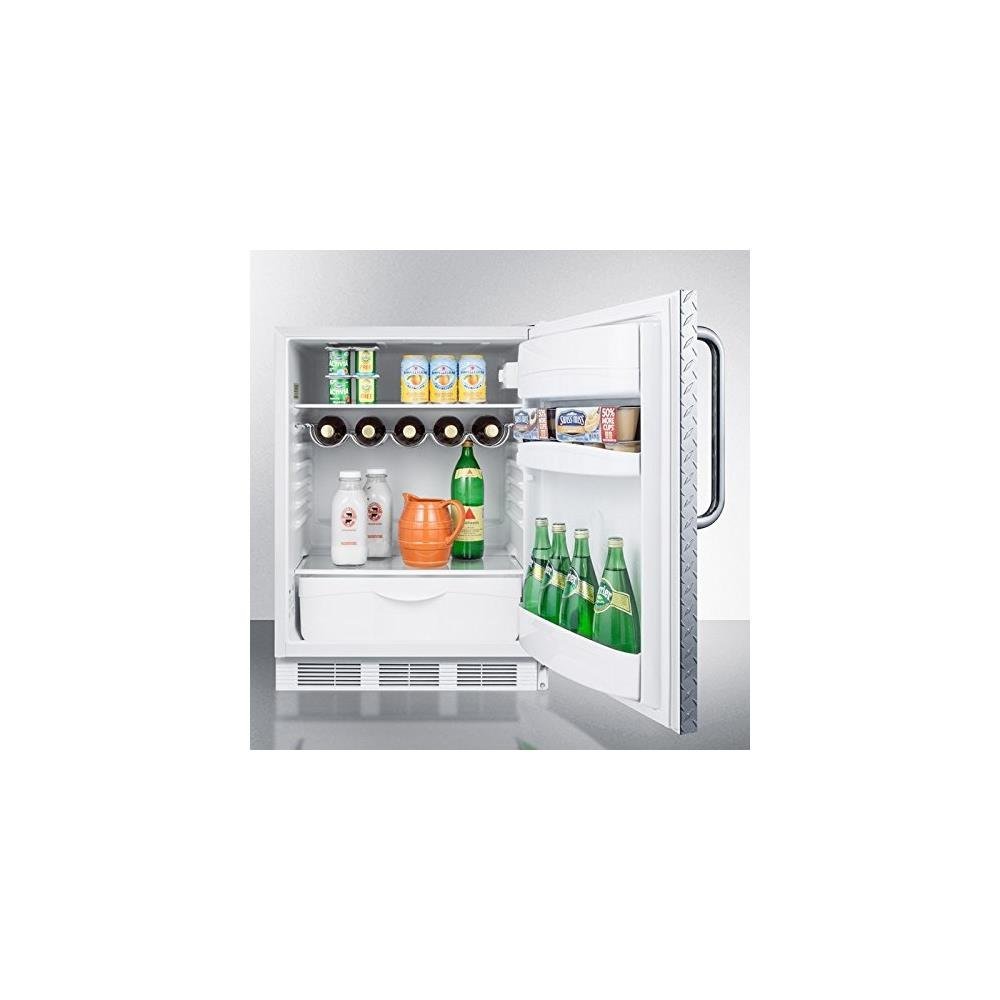 SUMMIT BuiltIn Undercounter AllRefrigerator For Residential Use Wh