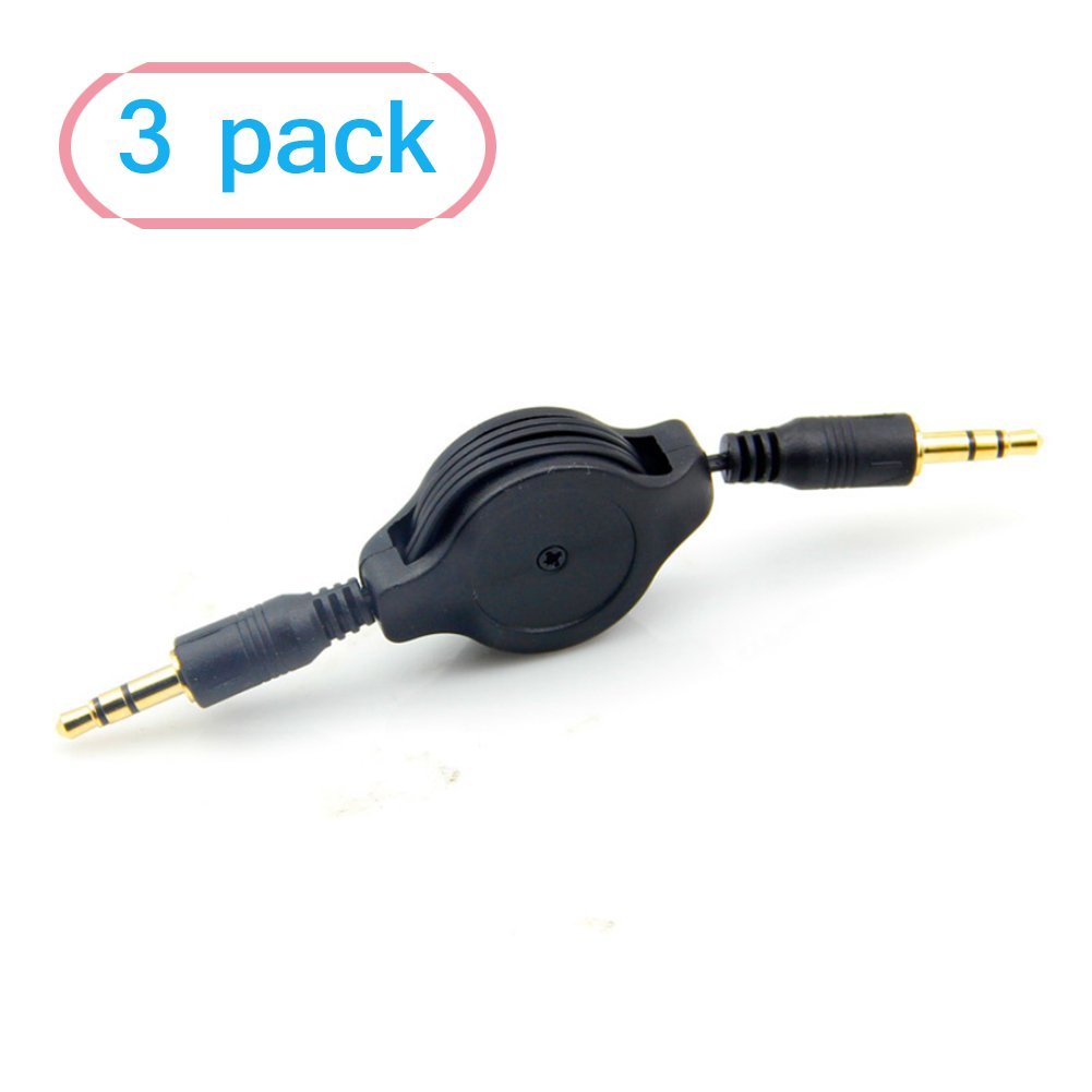 3.5mm Auxiliary Cable 3.5mm Cable For iPod, iPhone, Car Stereo, MP3 Etc