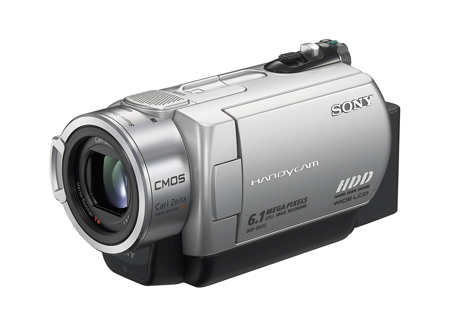 Sony DCRSR300 6.1MP 40GB Hard Disk Drive Handycam Camcorder with 10x