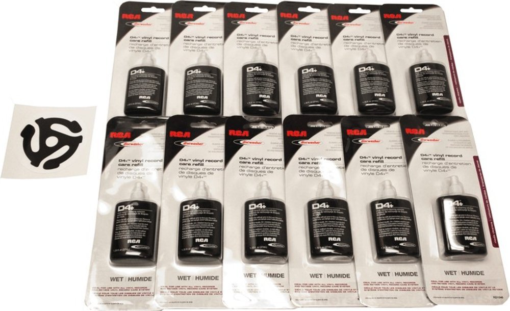(12) RD1046 RCA Discwasher Record Cleaning D4+ Fluid Refill Bottles N2 free image download