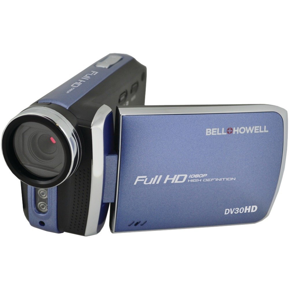 1 20MP DV30HD CAMCORDR BLU, 20.0 Megapixel 1080p DV30HD FunFlix Slim