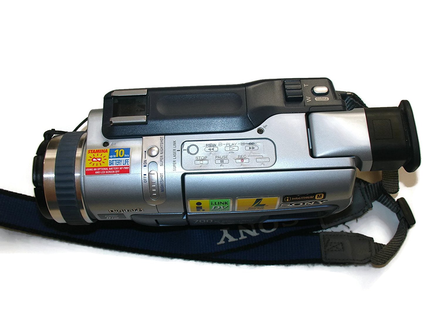 SONY HANDYCAM DCRTRV530 Digital8 8MM Camcorder Transfer 8MM Tapes to