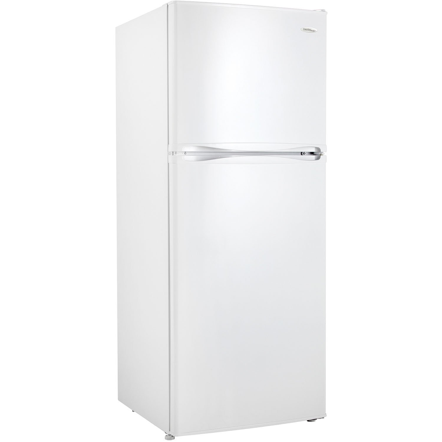 Danby DFF100C2WDD FrostFree Refrigerator with TopMount Freezer, 9.9