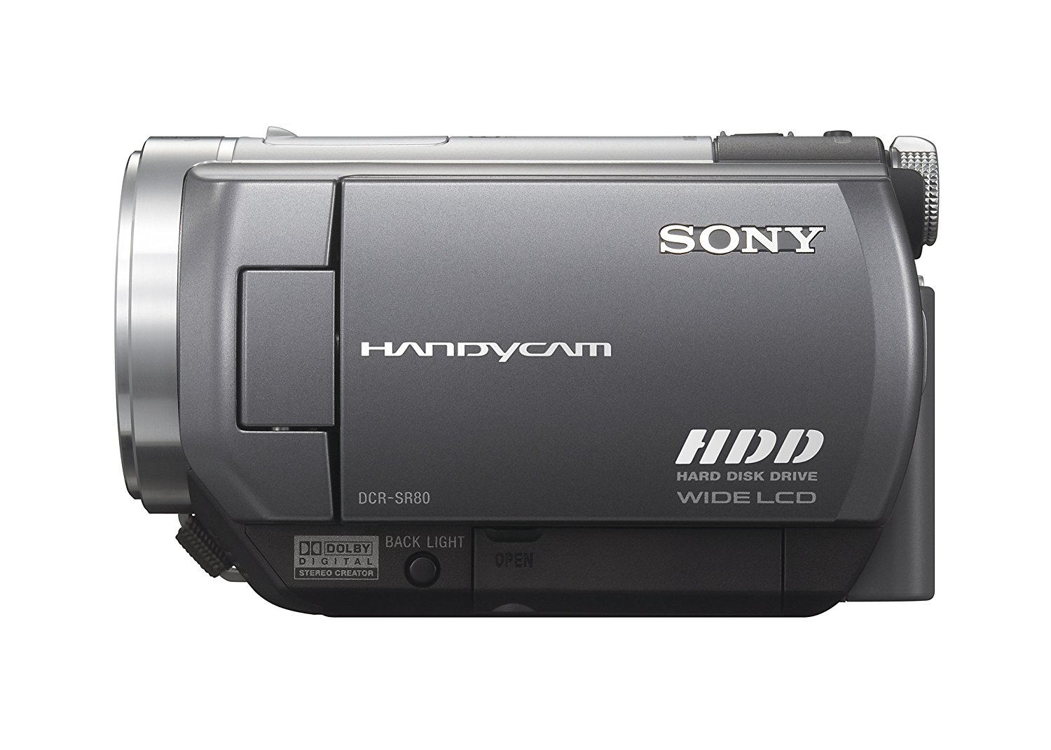 Sony DCRSR80 60GB 1MP Hard Disk Drive Handycam with 12x Optical Zoom