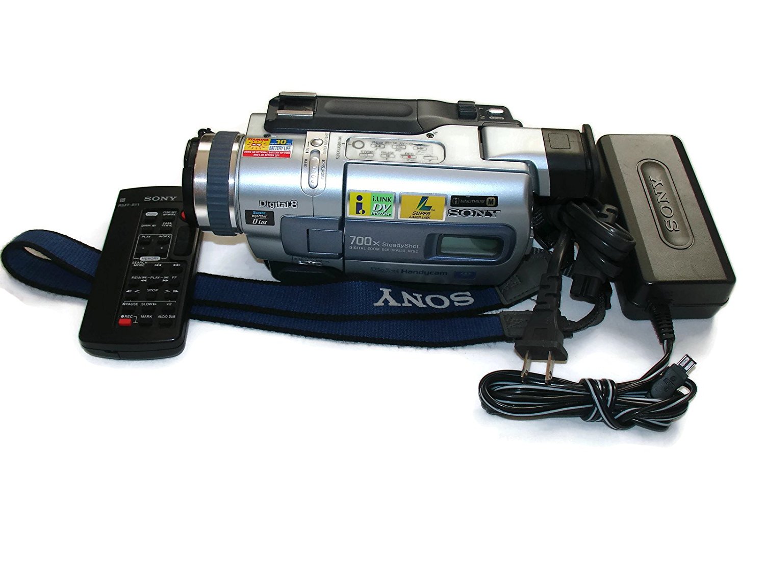 SONY HANDYCAM DCRTRV530 Digital8 8MM Camcorder Transfer 8MM Tapes to