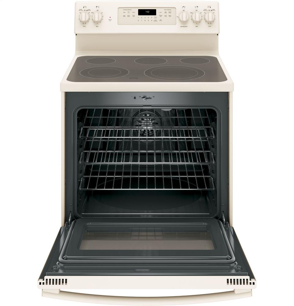 GE JB750DJCC 30" Bisque Electric Smoothtop Range Convection N5 free