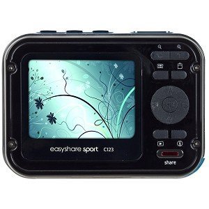 Kodak EasyShare Sport C123 Waterproof 12MP 5x Digital Zoom HD Camera
