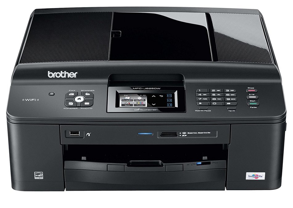 Brother Printer MFCJ625DW Wireless Color Photo Printer with Scanner
