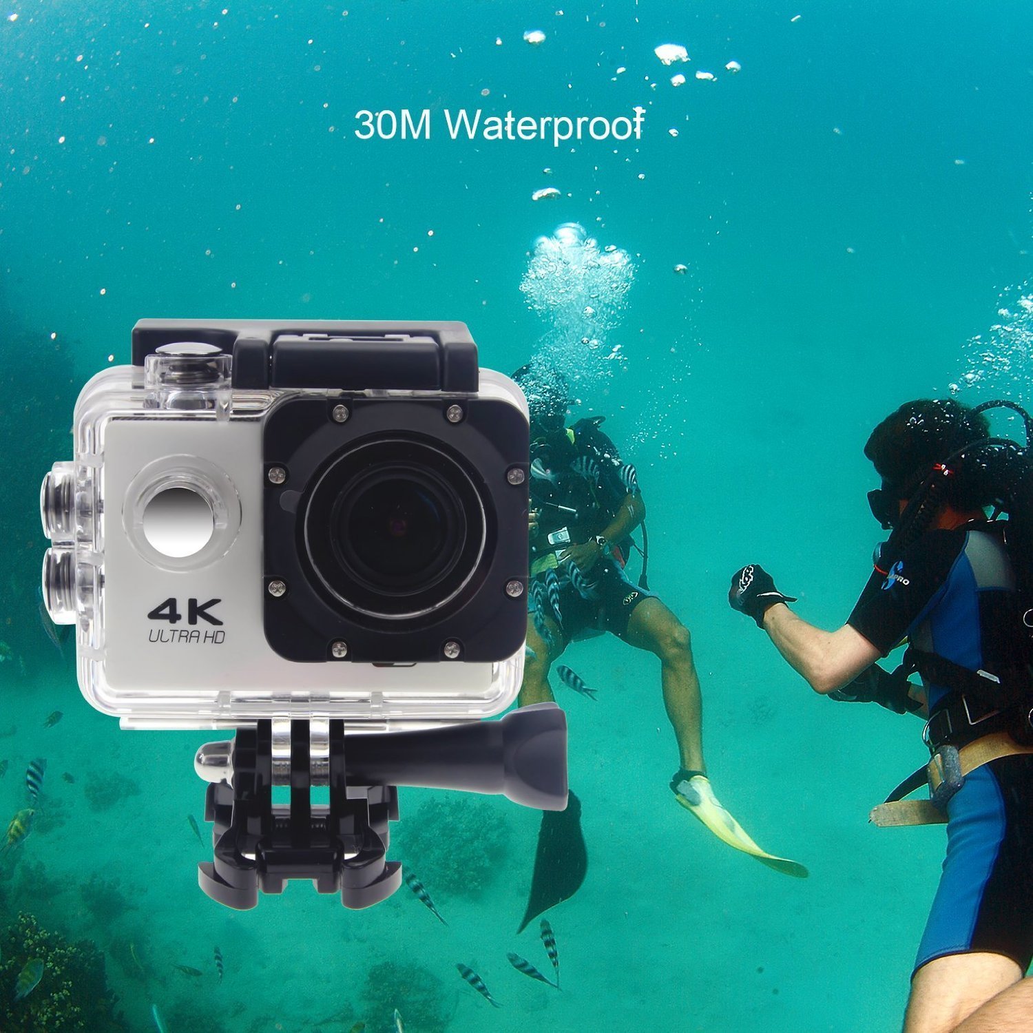 Ultra 4K Wifi Waterproof Sports Action Camera Helmet Cam Recorder Marine Diving 2.0 Lcd 170