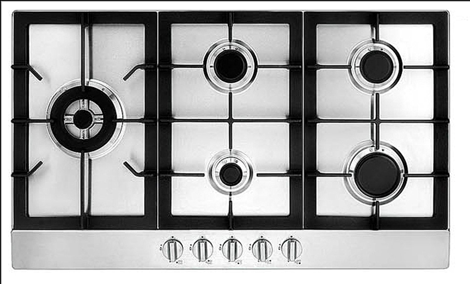 Ancona 5 Burner 34" Stainless Steel GAS Cooktop free image download