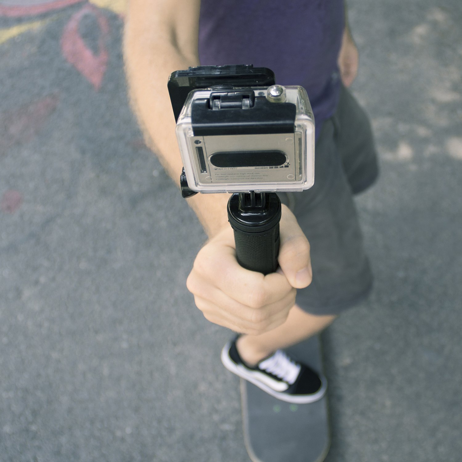 Gorilla Gear Action Camera Grip Stick Includes 6" Grip, Mount and