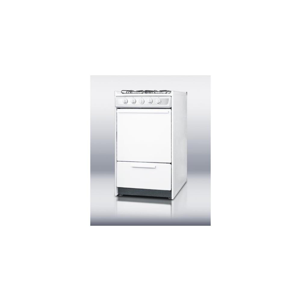 Summit 20" Electronic Ignition Gas Range, WNM114R N2 free image download