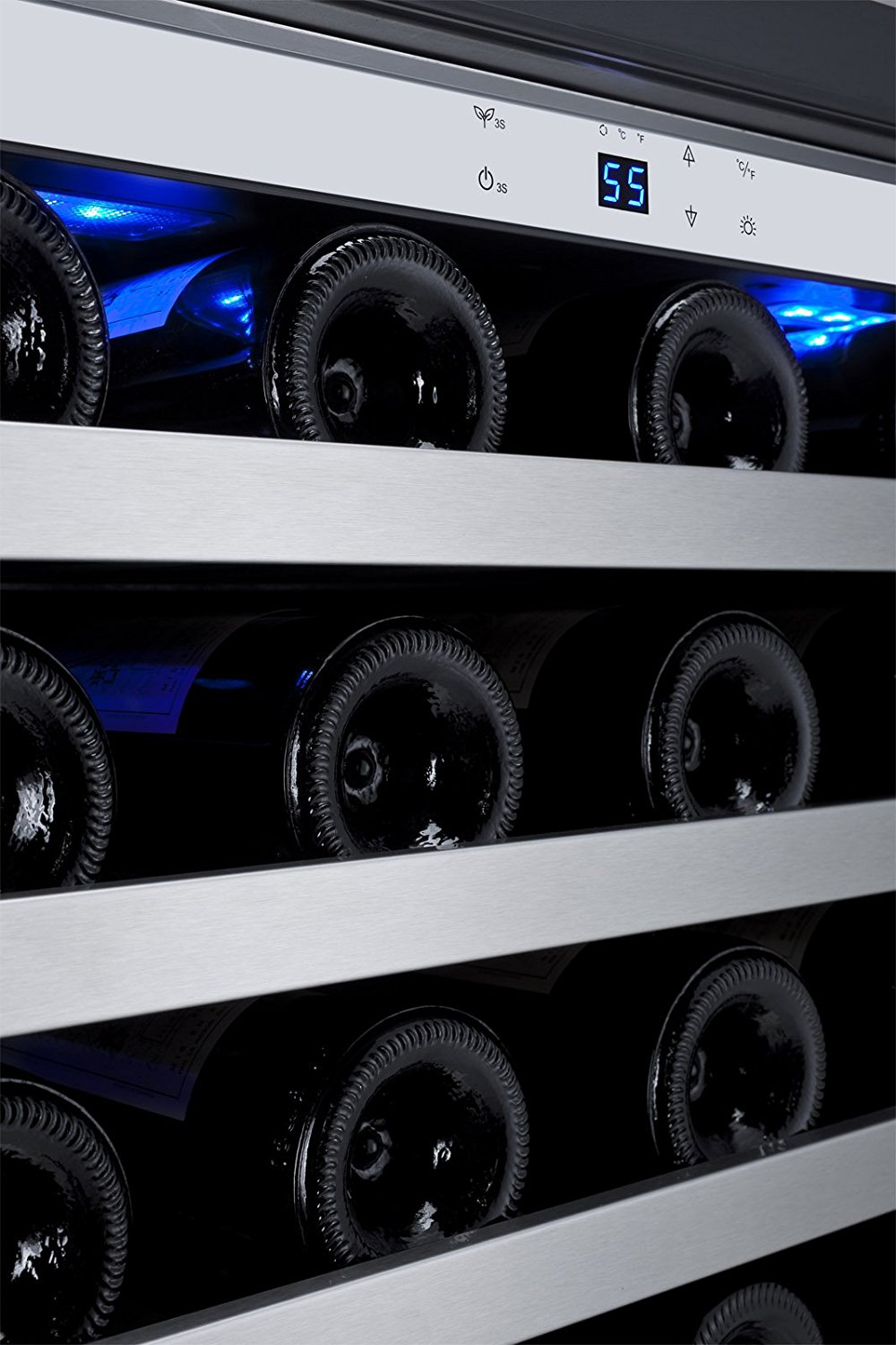 Reserva 55 Bottle Single Zone Freestanding Wine Refrigerator N4 free