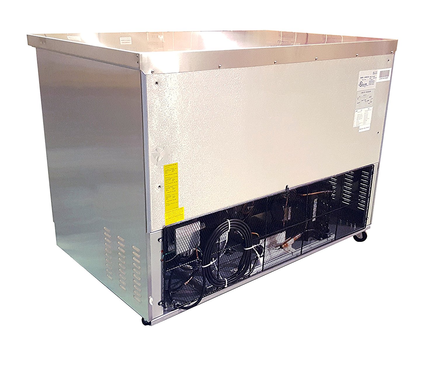 Stainless Steel Commercial 48" Undercounter Refrigerator Cooler N3 free