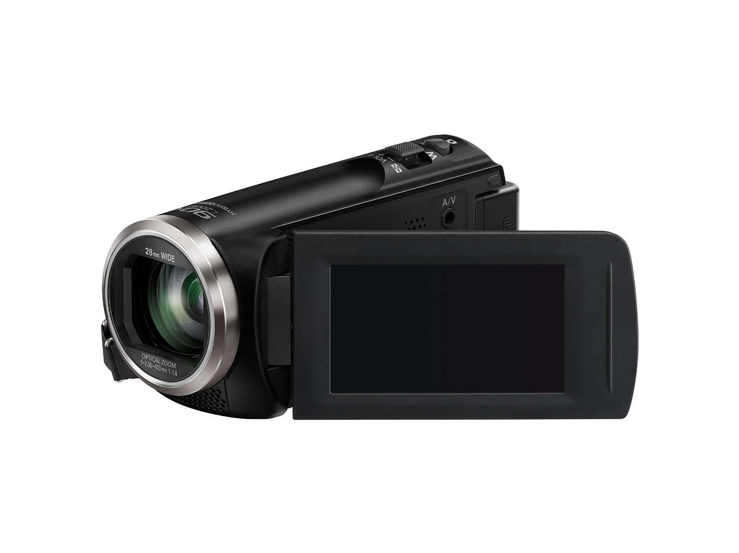 Panasonic HCV180K Full HD Camcorder with 50x Stabilized Optical Zoom