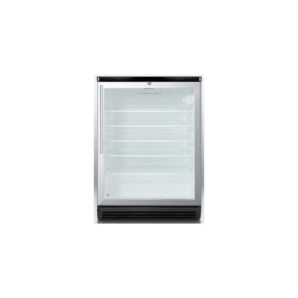 Summit SCR600BLBIHVADA 24" Stainless Steel Undercounter BuiltIn