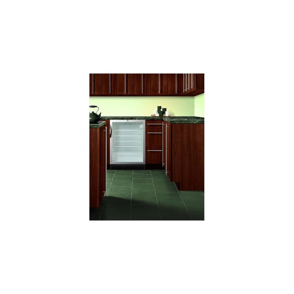 Summit SCR600BLBIHVADA 24" Stainless Steel Undercounter BuiltIn