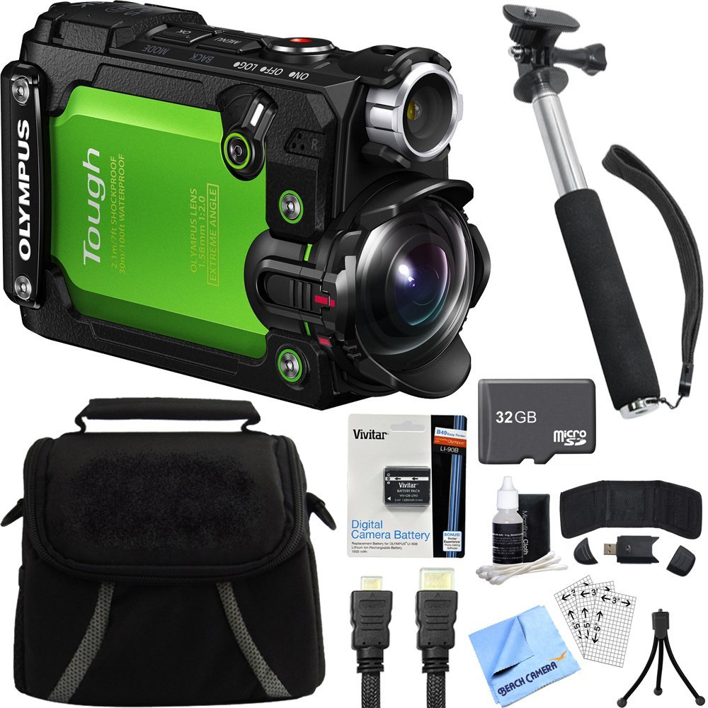 Olympus Stylus TGTracker Waterproof 4K Action Cam Green Accessory