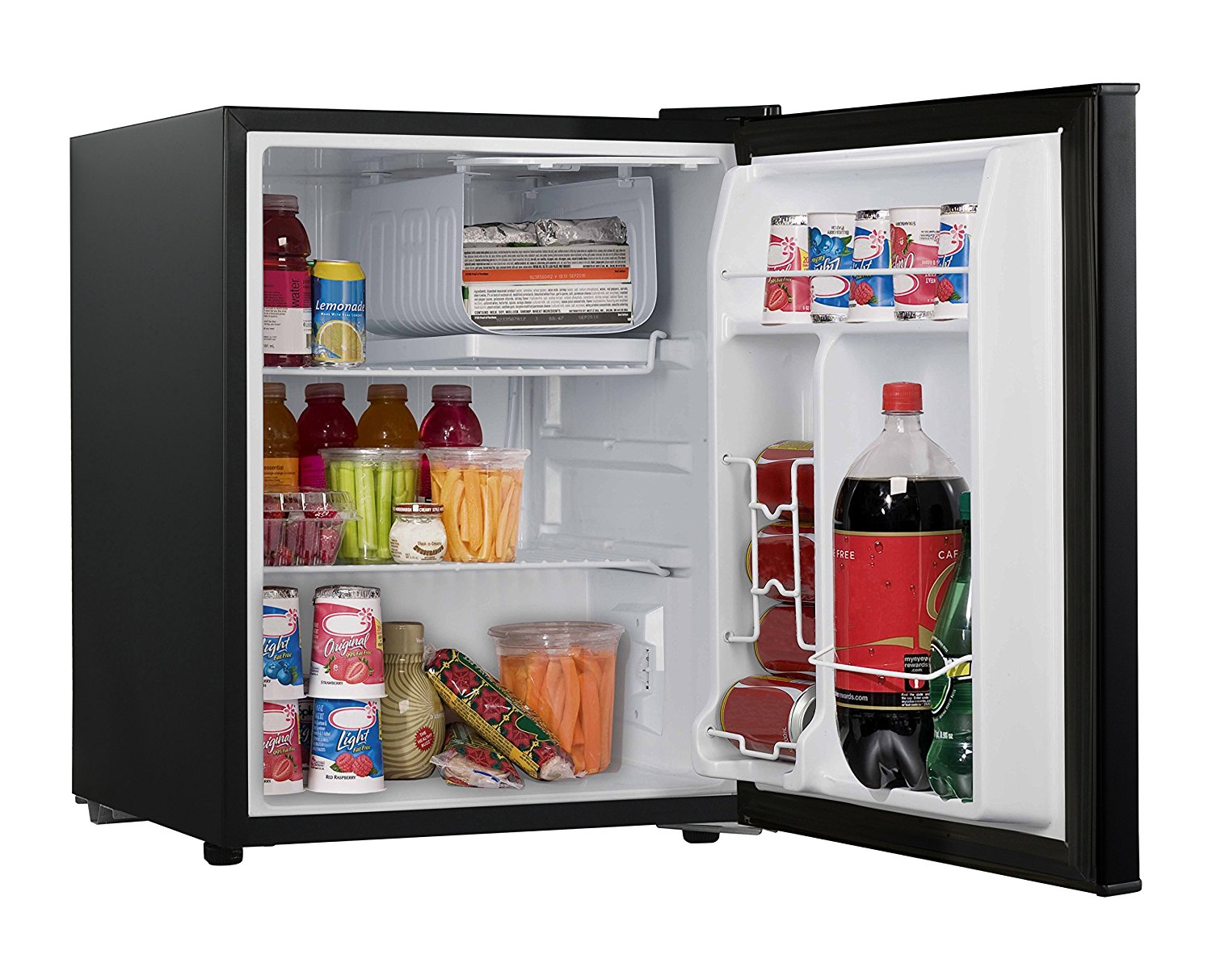 Amana AMA27BK Compact Single Door Refrigerator, 2.7 cu. ft., Black free