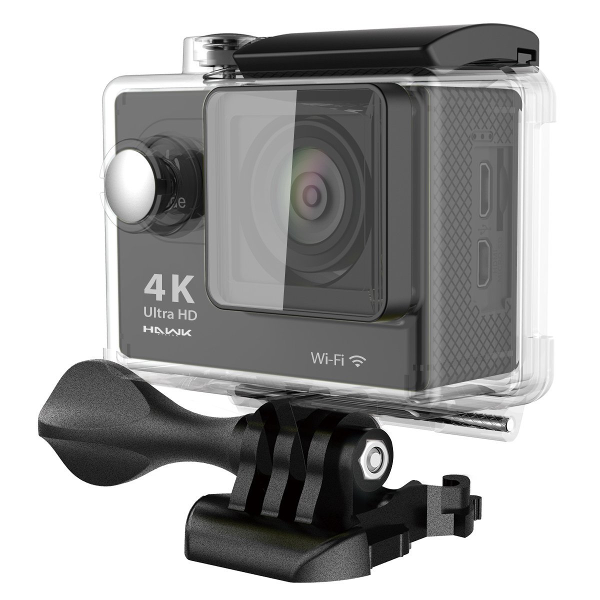 Hawk Helmets Vision H25 4K Wifi Action Camera w/ Remote Control One