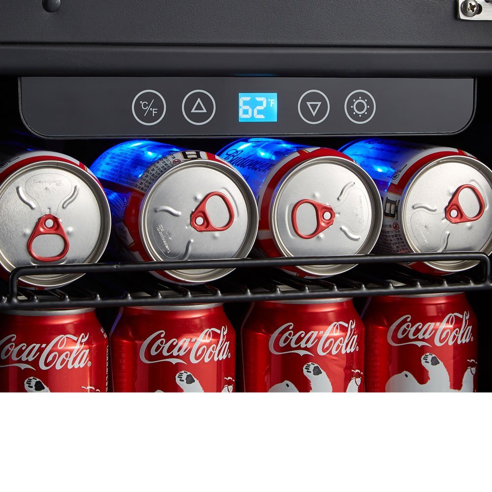 Kalamera 24" Beverage Refrigerator 175 Can Builtin or Freestanding