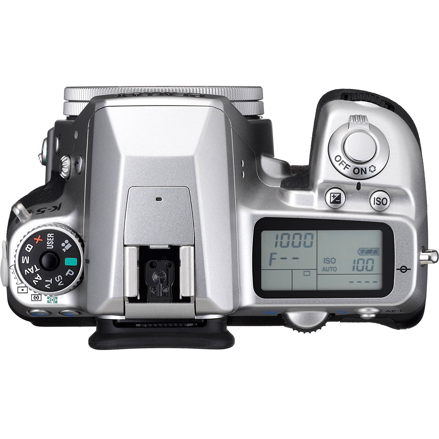 New Pentax K5 Dslr Camera Silver Edition with Da40mmf2.8 Xs Silver