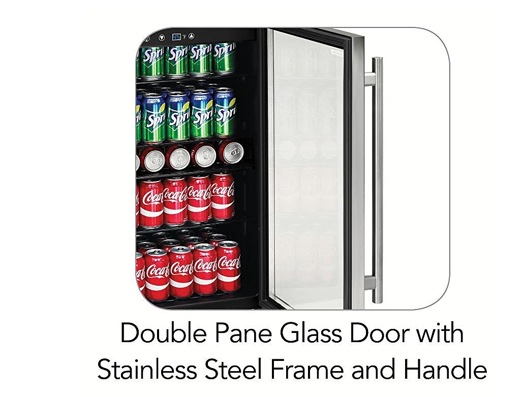 Tramontina 126Can Capacity Stainless Steel Trim Wine Soda Beverage