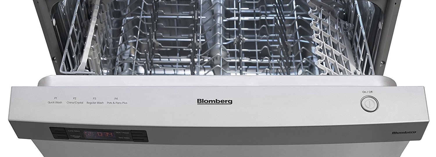 Blomberg DWT24100SS Dishwasher with Tall Tub Front Controls, 14 Place
