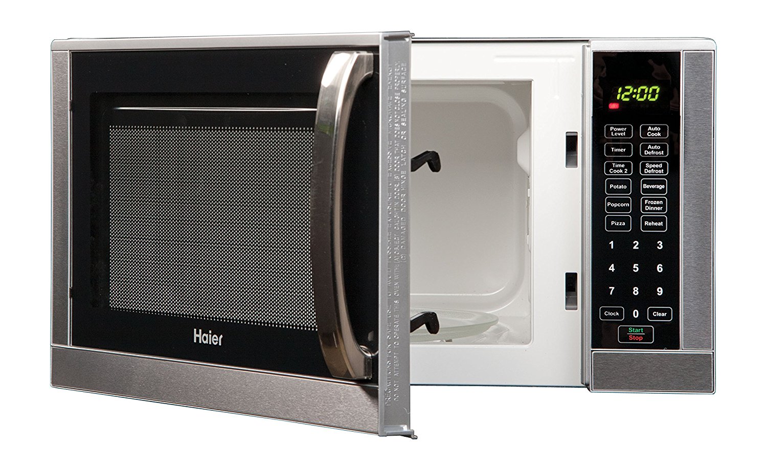 Haier HMC935SESS Stainless Steel Countertop Microwave Oven, 900watt N5