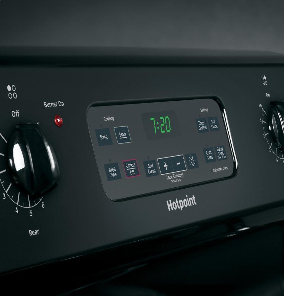 5 Cu. Ft. Electric Self Cleaning Range Color Black N2 free image download