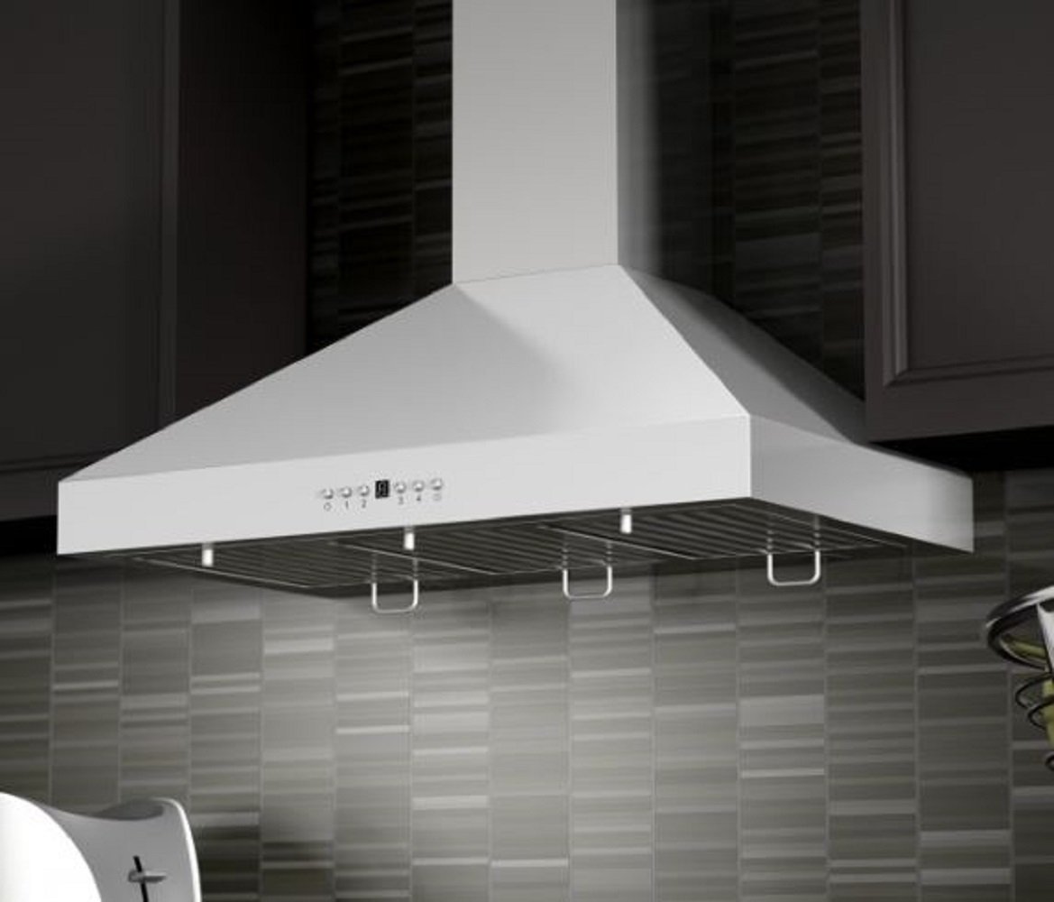 760 CFM Ducted Wall Mounted Range Hood Size 19.7" H x 42" W x 11.5" D