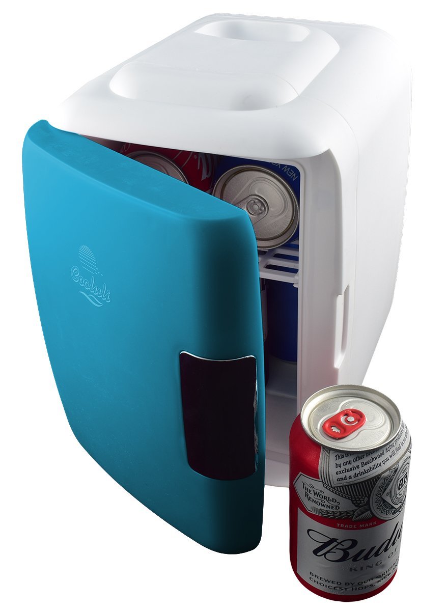 Cooluli Mini Fridge Electric Cooler and Warmer (4 Liter / 6 Can) AC/DC