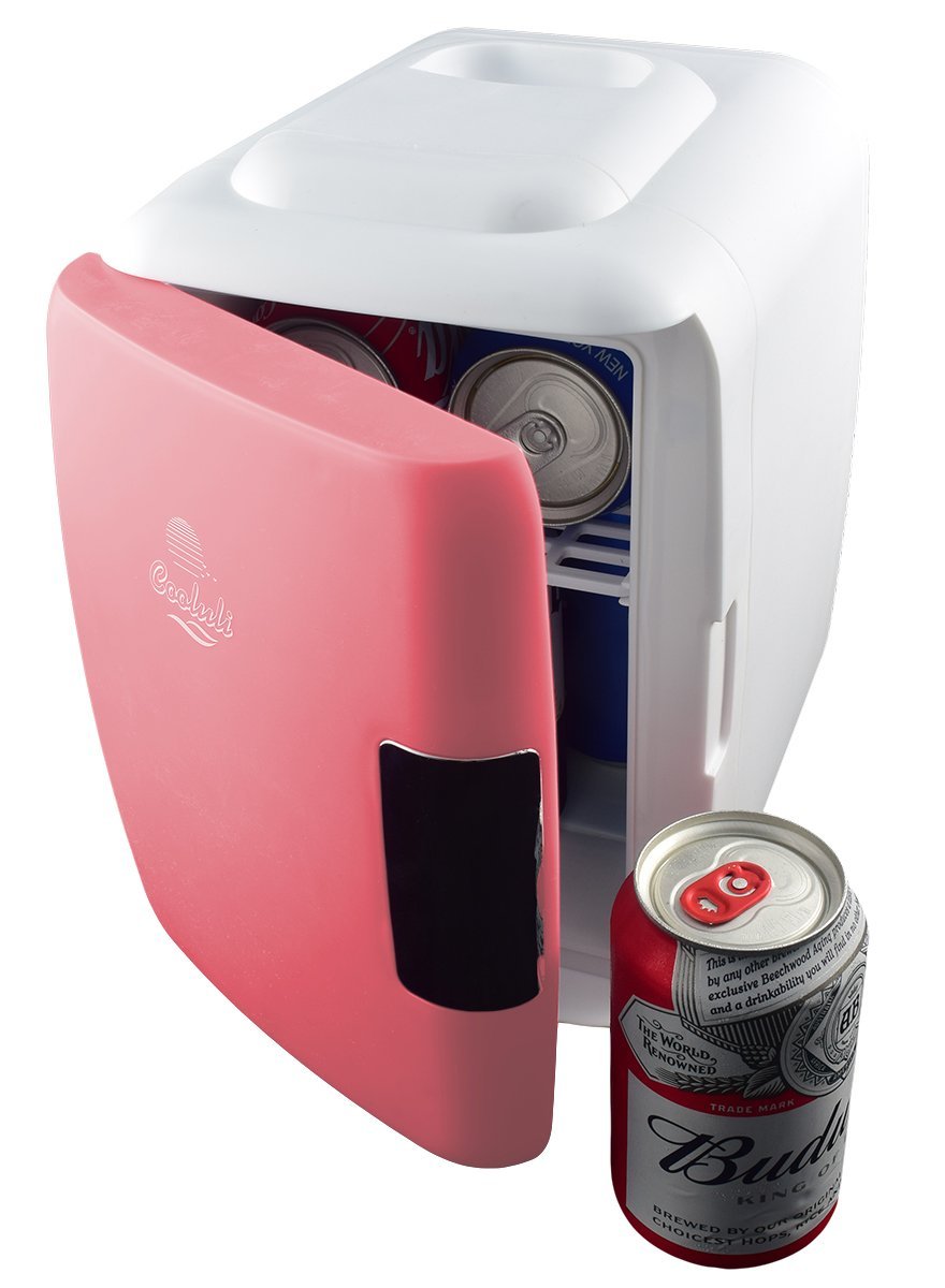 Cooluli Mini Fridge Electric Cooler and Warmer (4 Liter / 6 Can) AC/DC Portable Thermoelectric