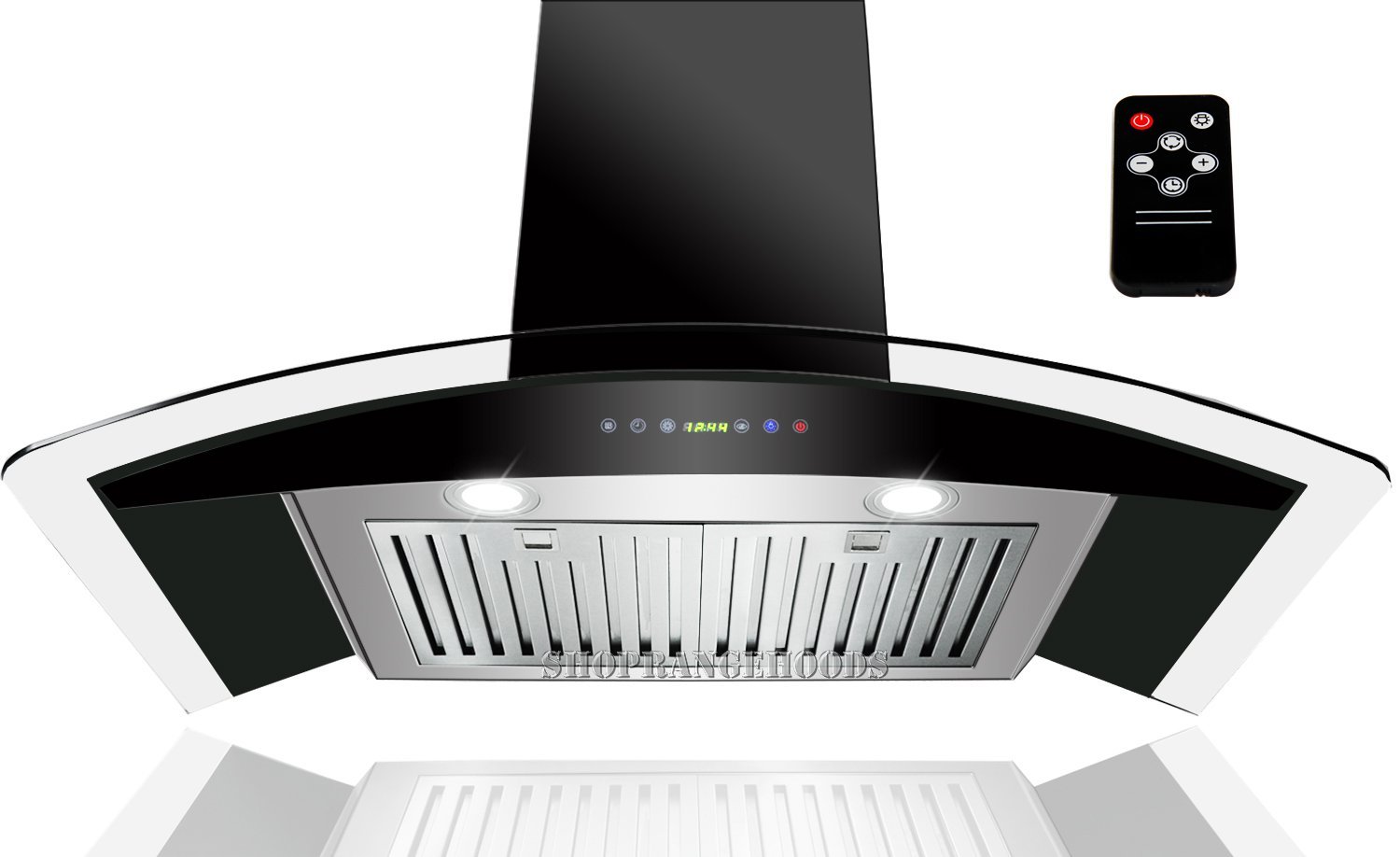 AKDY 36" Stainless Steel AZ3S866BK90 Wall Mount Range Hood With