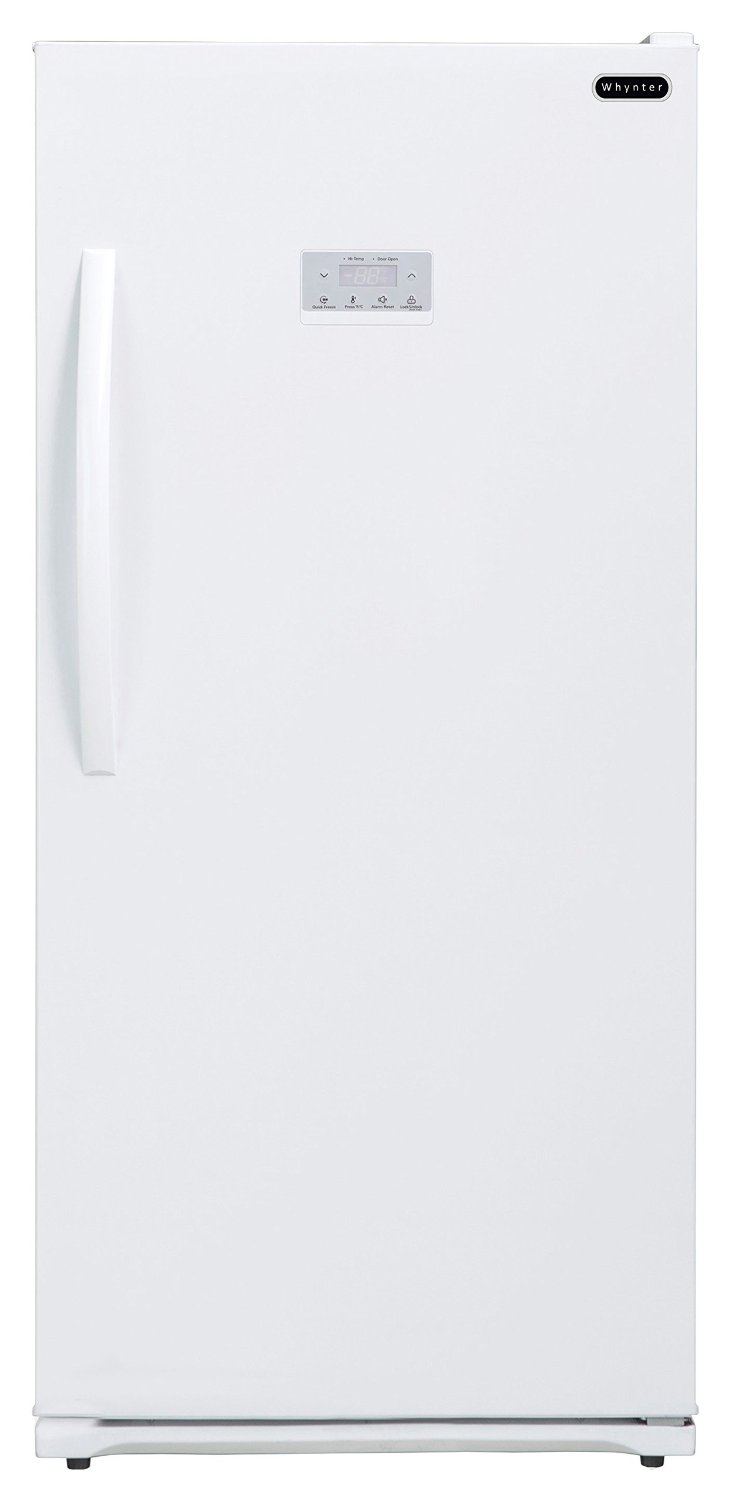 Whynter UDF138DW Energy Star Digital Upright Deep Freezer, 13.8 cu. ft