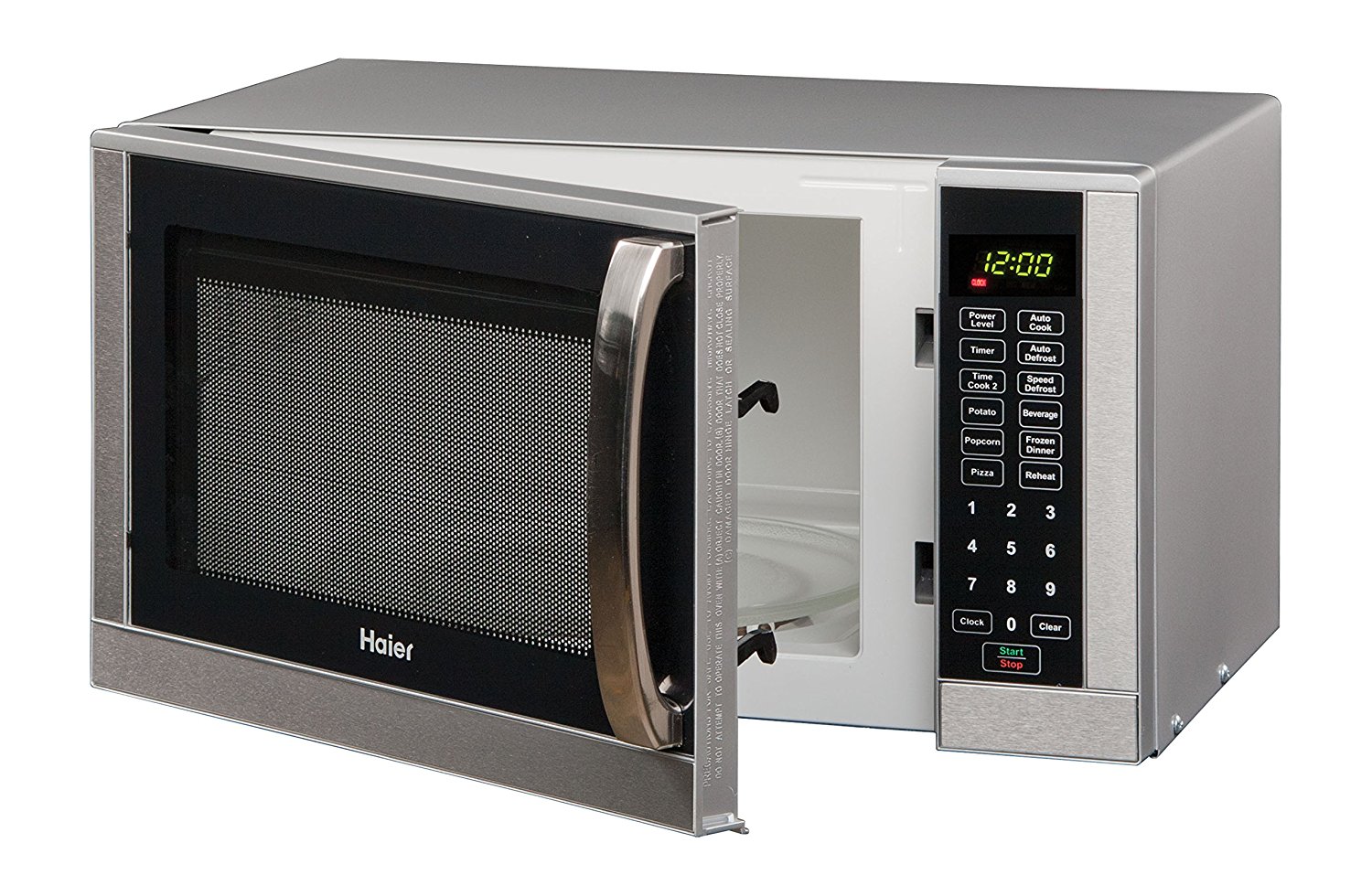 Haier HMC935SESS Stainless Steel Countertop Microwave Oven, 900watt N6