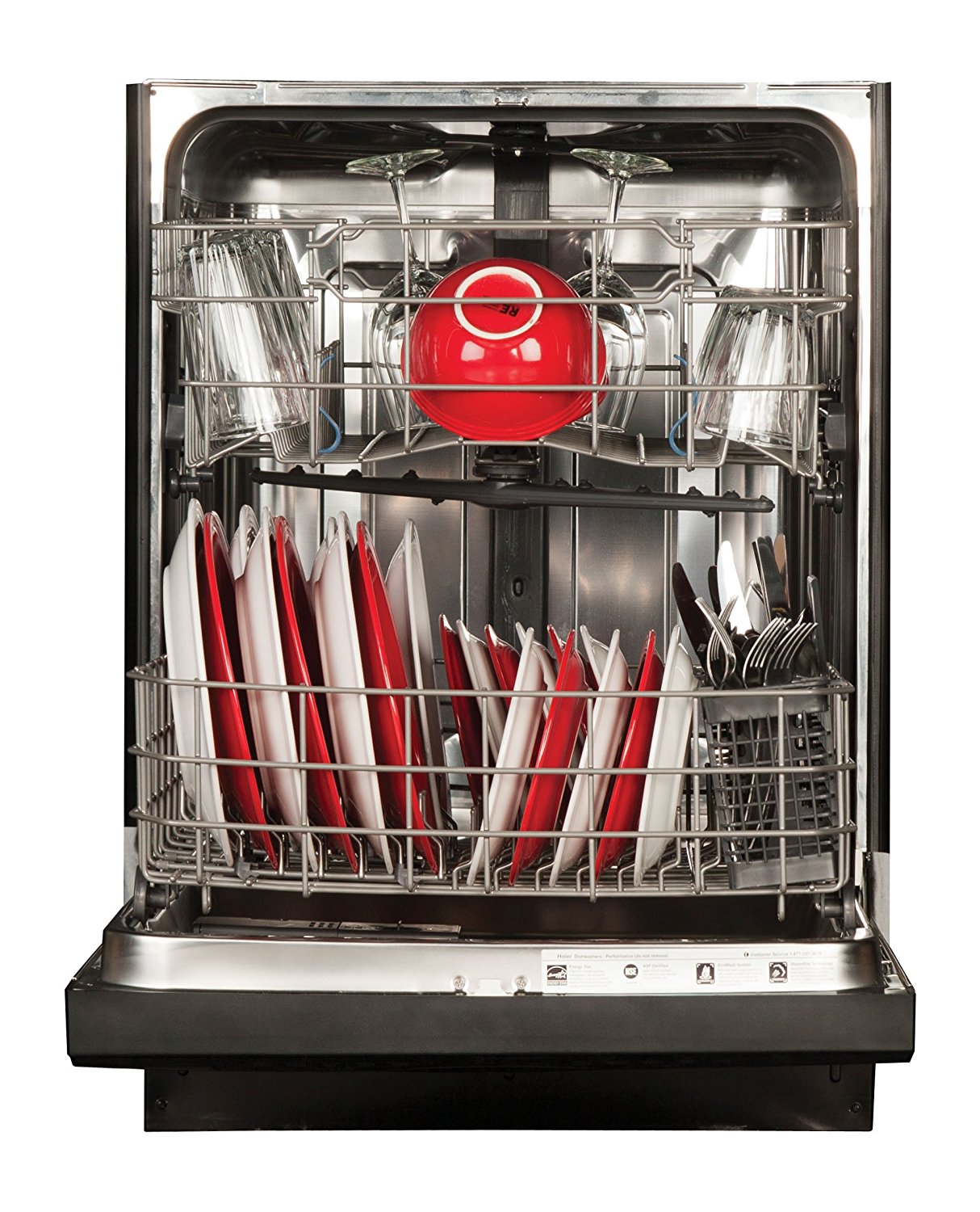 Haier DWL3225SDSS Energy Star Rated Dishwasher, Stainless Steel N3 free