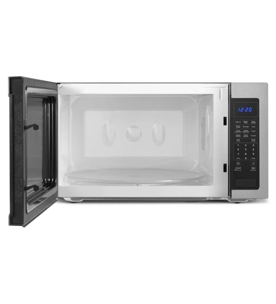 Whirlpool WMC50522AW 2.2 Cu. Ft. White Countertop Microwave N3 free