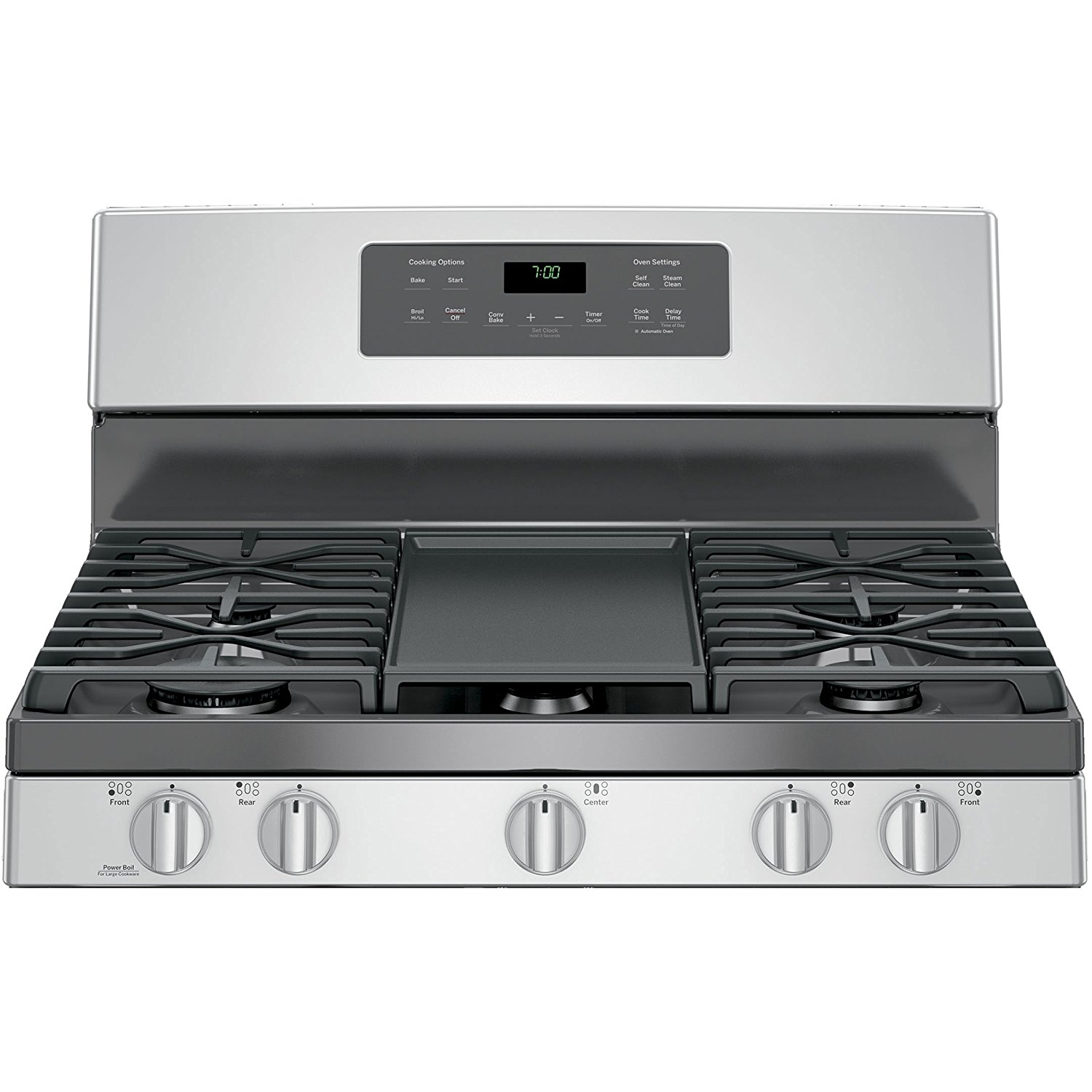 GE JGB700SEJSS 30" Stainless Steel Gas Sealed Burner Range Convection