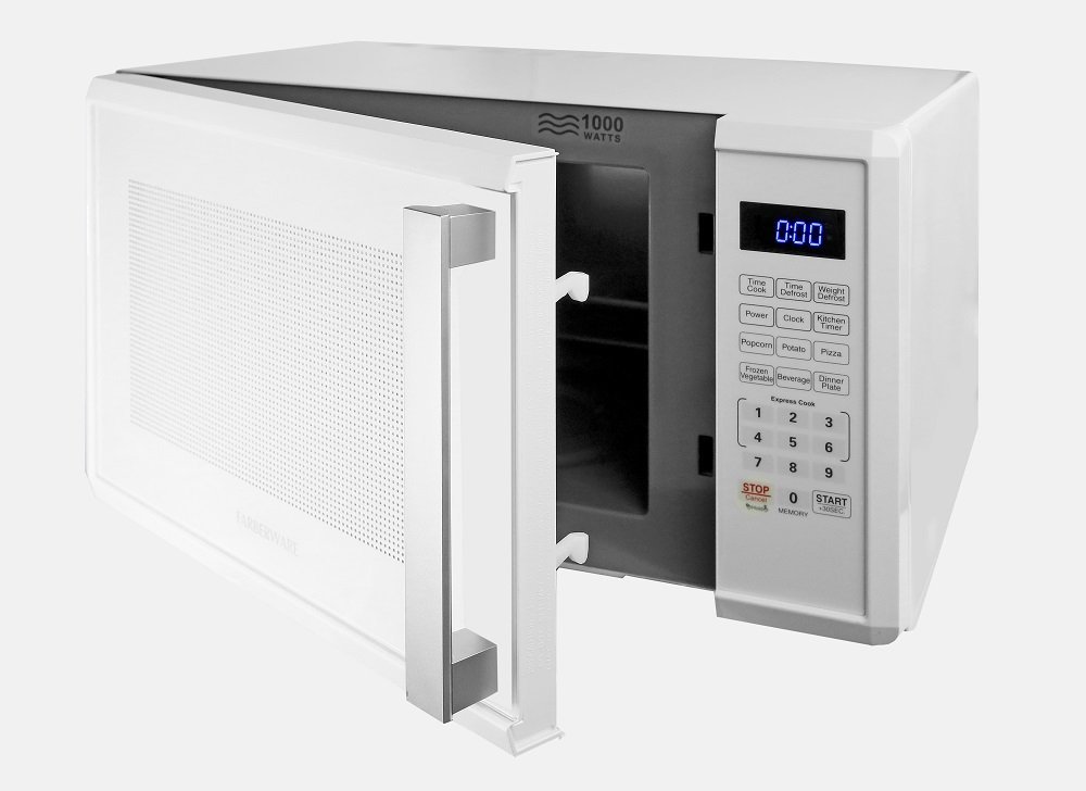 Farberware FMWO11AHTWHC Professional 1000W Microwave Oven, 1.1 cu. ft., White N2 free image download