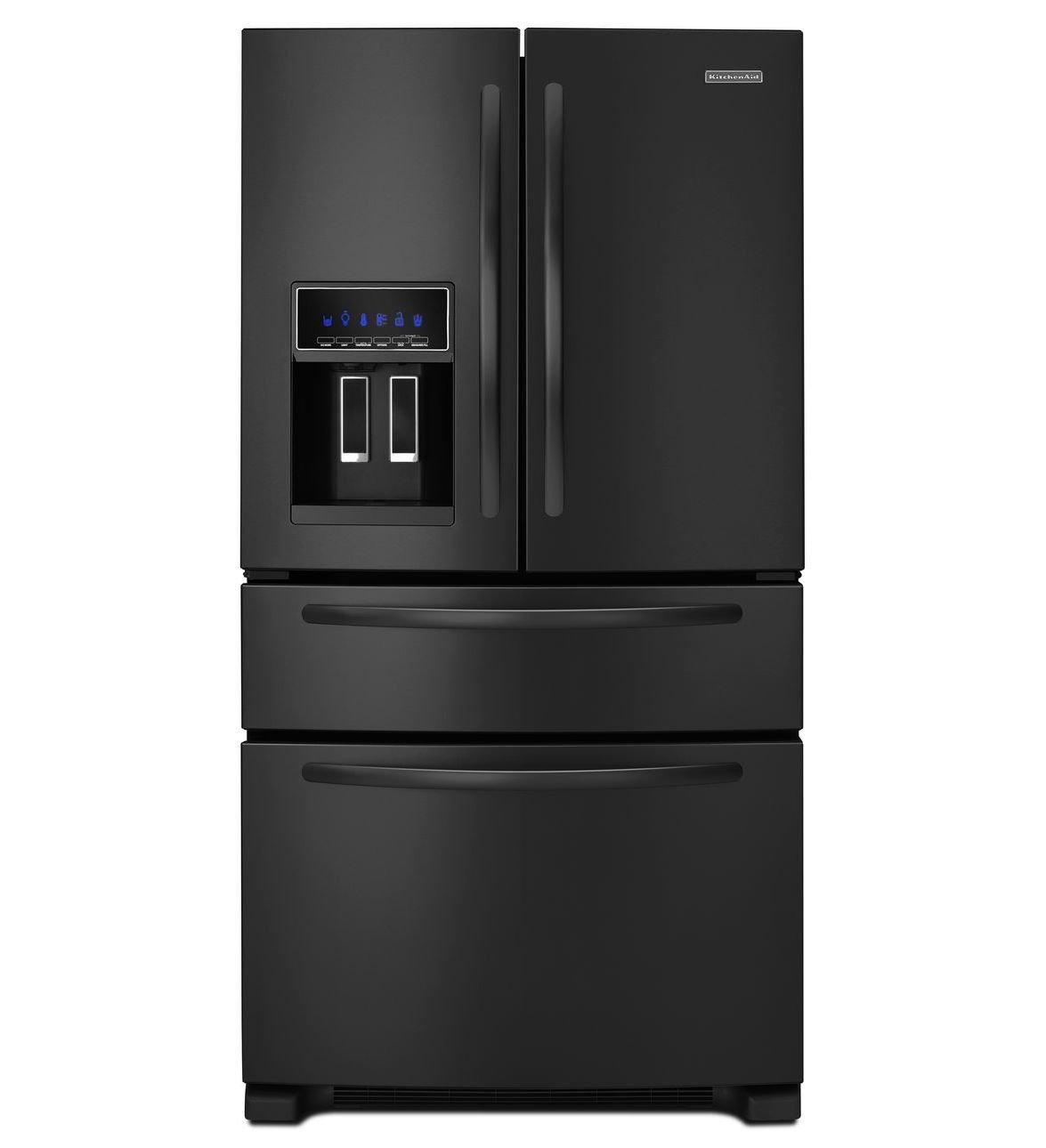 Kitchenaid KFXS25RYWH 35 5/8Inch, 25.0 Cu. Ft. StandardDepth French Door Refrigerator N4 free