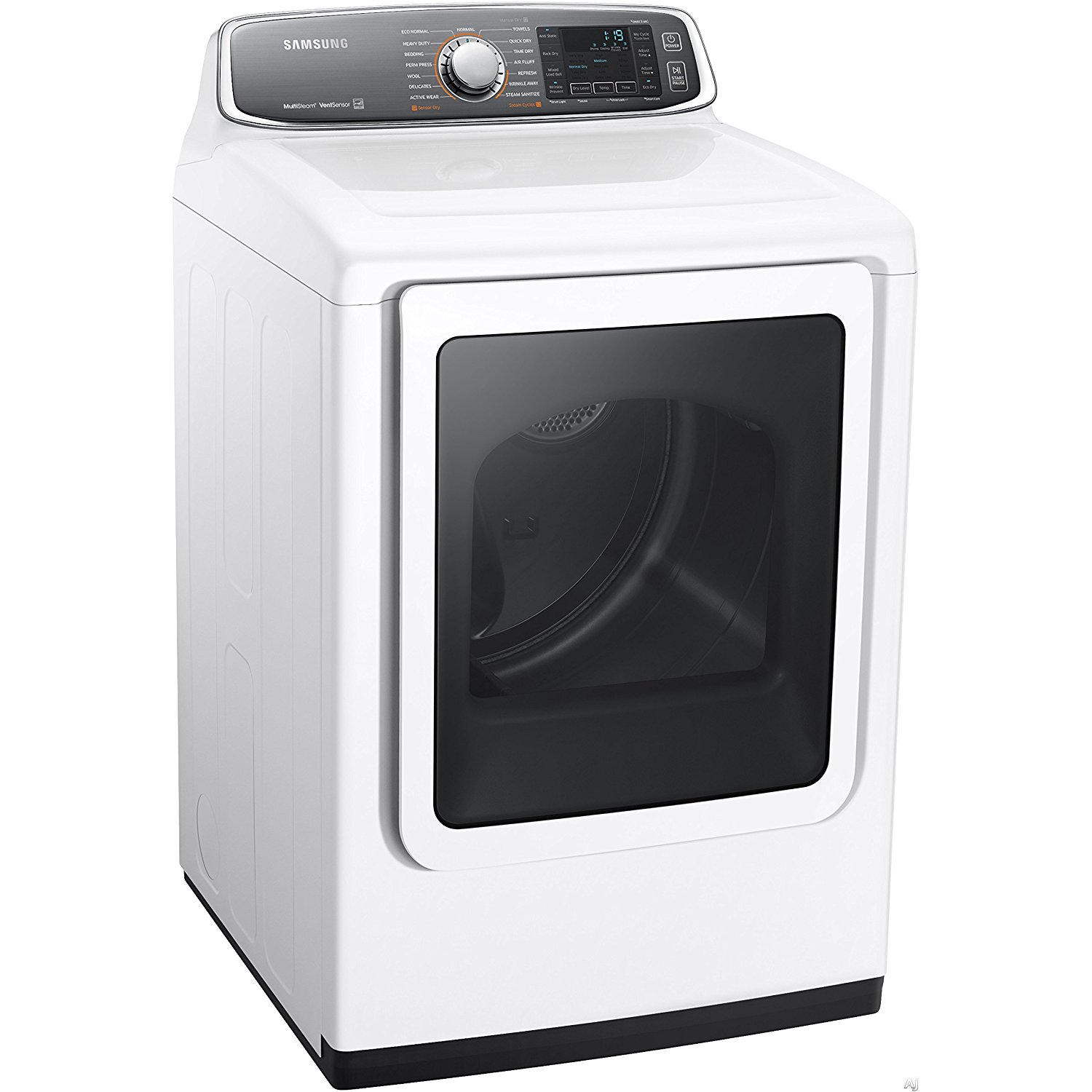 Samsung DV52J8700EW 7.4 Cu. Ft. White With Steam Cycle Electric Dryer