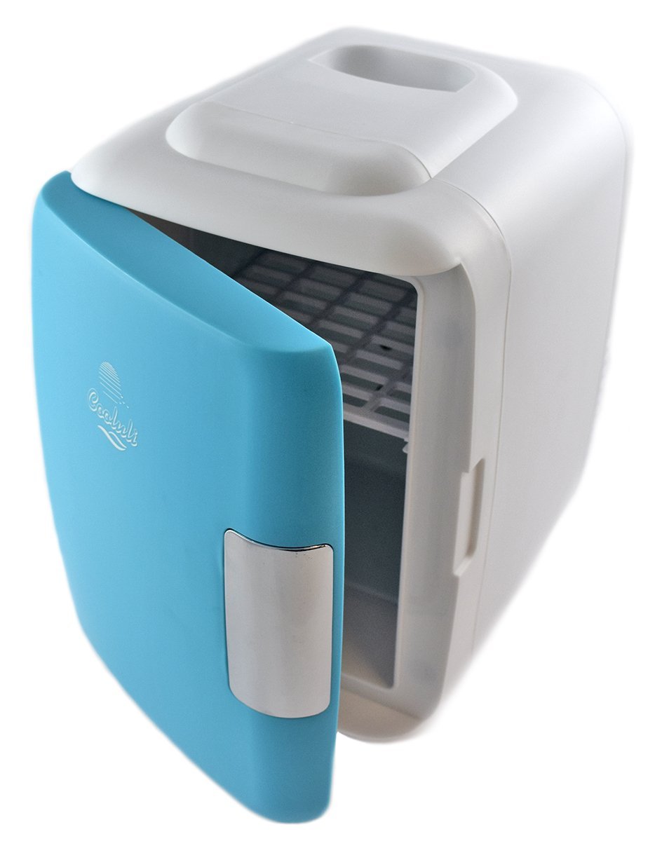 Cooluli Mini Fridge Electric Cooler and Warmer (4 Liter / 6 Can) AC/DC