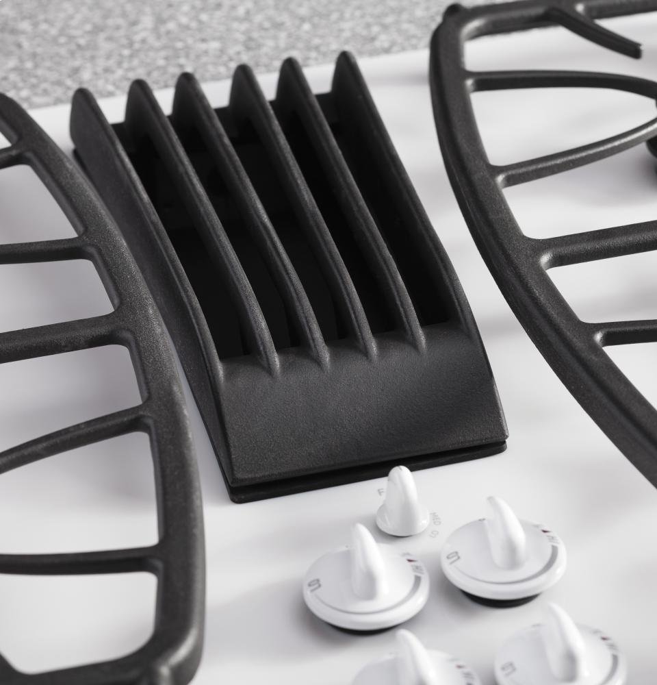 GE Profile 30" White BuiltIn Gas Downdraft Cooktop N3 free image download