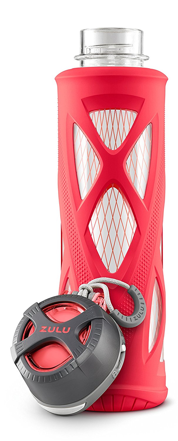 Zulu Atlas Glass Water Bottle with Flip Lid N29 free image download